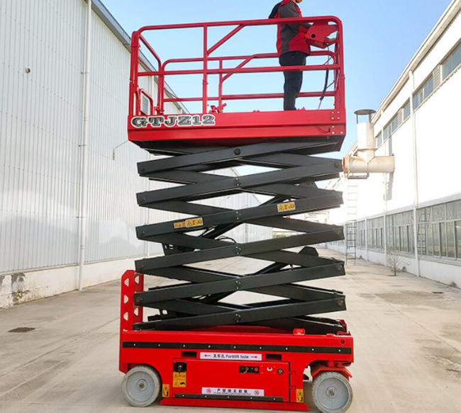 隆广镇自行走移动式升降机