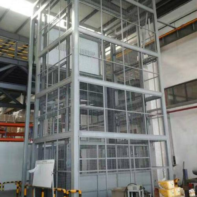 隆广镇导轨式升降平台货梯